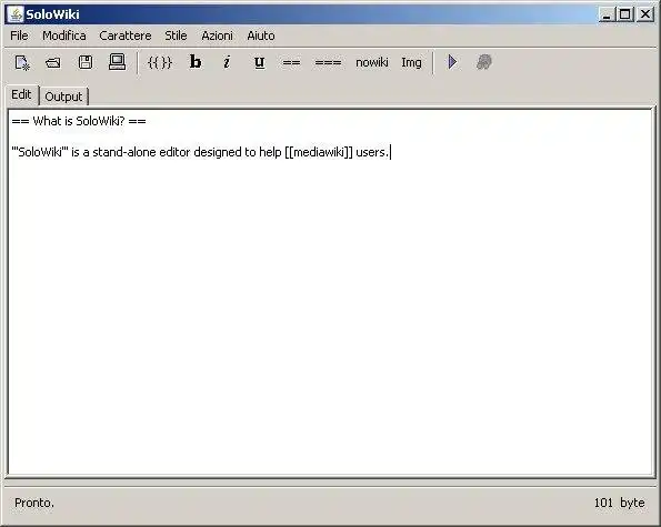 Download web tool or web app SoloWiki editor