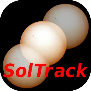 Laden Sie das Web-Tool oder die Web-App SolTrack herunter