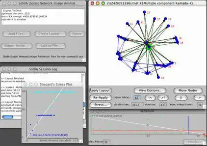 Download web tool or web app SoNIA (Social Network Image Animator) to run in Linux online