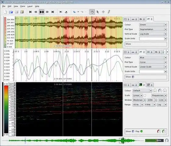 ابزار وب یا برنامه وب Sonic Visualiser را دانلود کنید