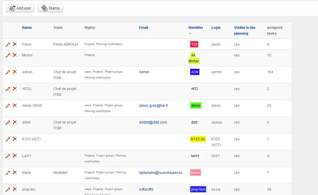 Download web tool or web app SO Planning