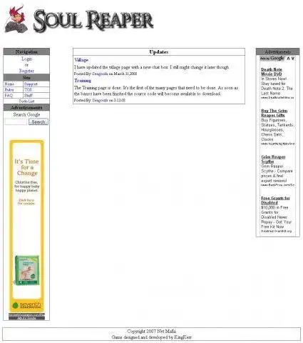 Download web tool or web app Soul Reaper to run in Linux online