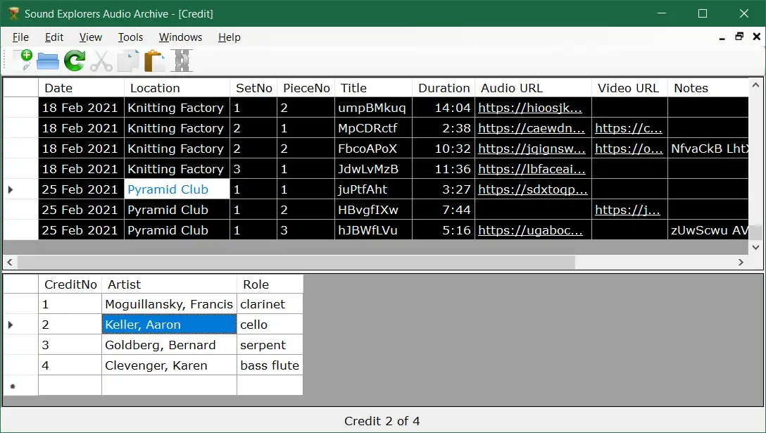 Download web tool or web app Sound Explorers Audio Archive