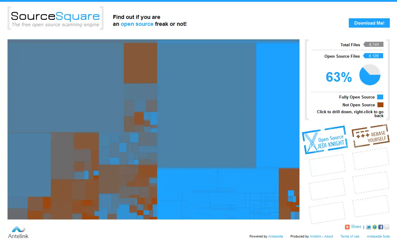 Download web tool or web app SourceSquare