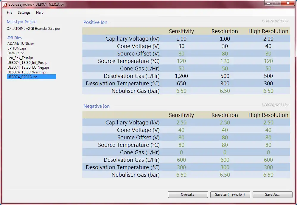 Download web tool or web app Source Synchro