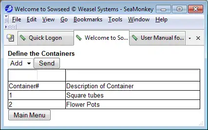 Download web tool or web app Sowseed to run in Linux online