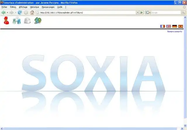 Download web tool or web app soxia