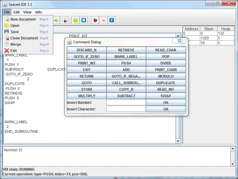 下载 Web 工具或 Web 应用程序 Spaced IDE