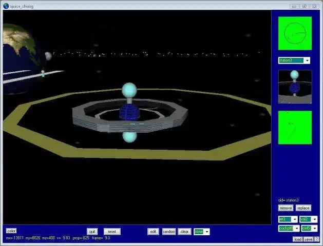 Pobierz narzędzie internetowe lub aplikację internetową spaceGL_chung, aby działać w systemie Windows online za pośrednictwem systemu Linux online