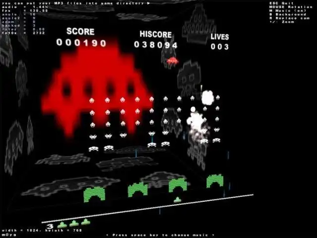 Pobierz narzędzie internetowe lub aplikację internetową Space Invaders OpenGL