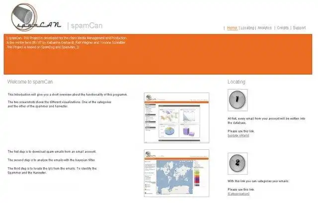 Download web tool or web app SpamCan
