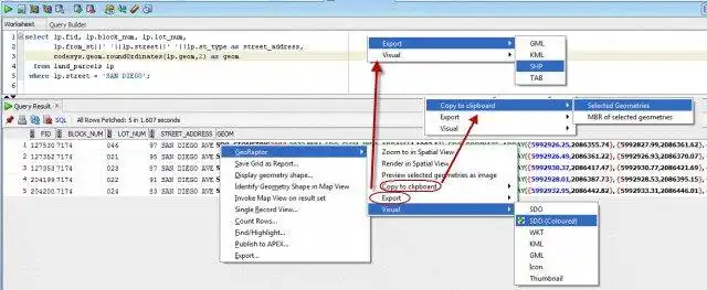 Download web tool or web app Spatial Viewer for Oracle SQL Developer to run in Linux online