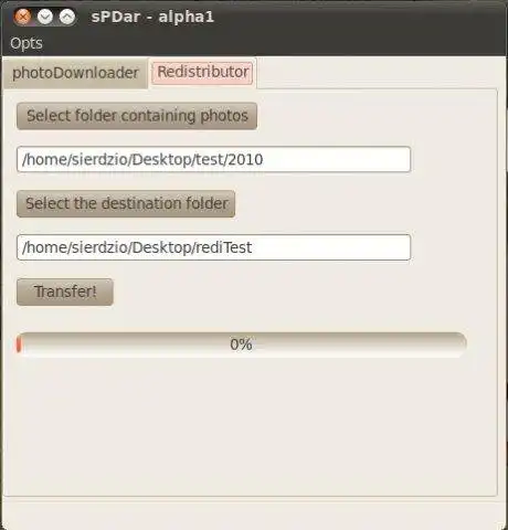 Baixe a ferramenta da web ou o aplicativo da web sPDaR para rodar em Linux online