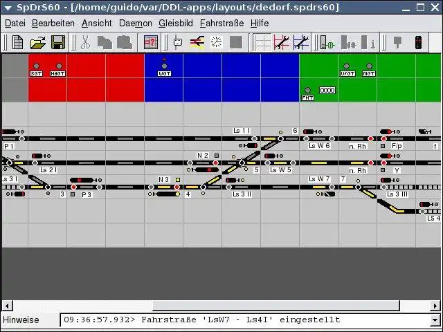 Загрузите веб-инструмент или веб-приложение spdrs60 - Digital Model Train Signal Box для работы в Linux онлайн