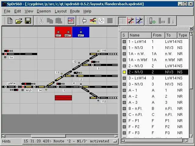 Download web tool or web app spdrs60 - Digital Model Train Signal Box to run in Linux online