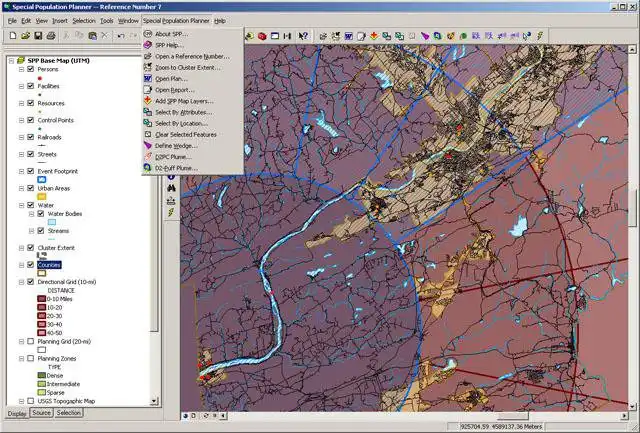 Download web tool or web app Special Population Planner to run in Windows online over Linux online