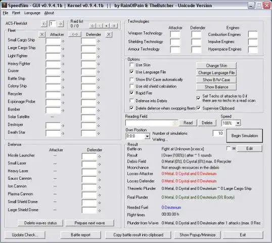 Mag-download ng web tool o web app na SpeedSim para tumakbo sa Windows online sa Linux online