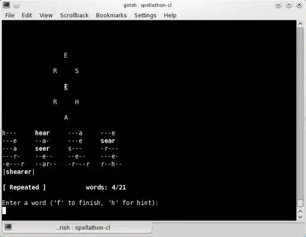 Download web tool or web app Spellathon to run in Windows online over Linux online