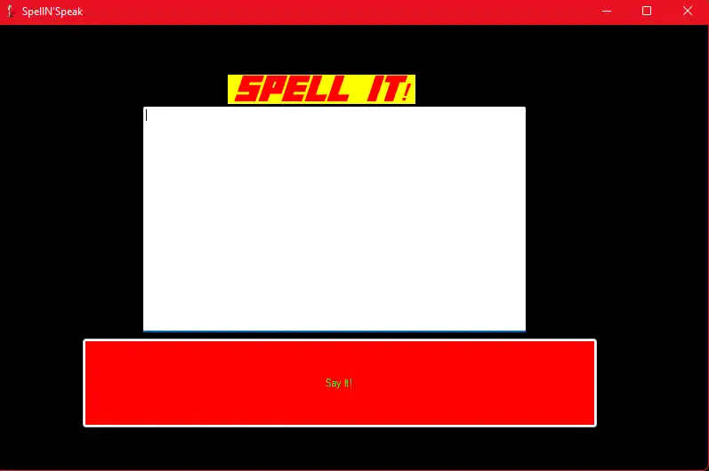 Download web tool or web app SpellNSpeak