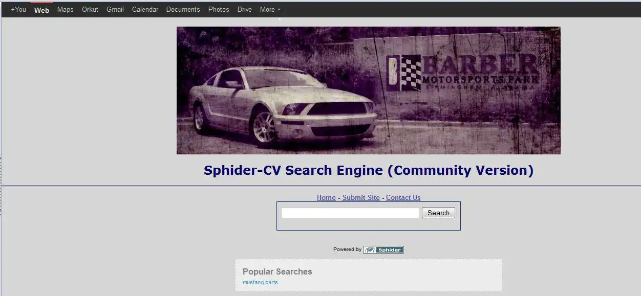 Download web tool or web app Sphider Community Version
