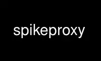 Rulați spikeproxy în furnizorul de găzduire gratuit OnWorks prin Ubuntu Online, Fedora Online, emulator online Windows sau emulator online MAC OS
