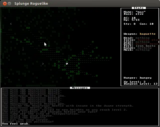 Download web tool or web app Splunge to run in Windows online over Linux online