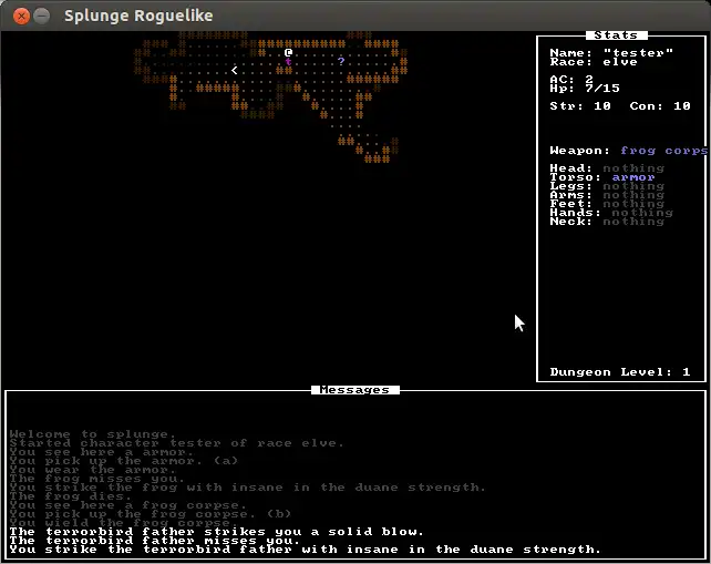 Download web tool or web app Splunge to run in Windows online over Linux online