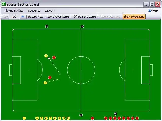 Download web tool or web app Sports Tactics Board to run in Windows online over Linux online