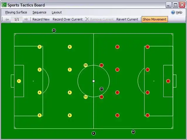 Download web tool or web app Sports Tactics Board to run in Windows online over Linux online
