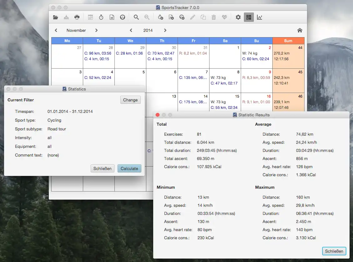 Download web tool or web app SportsTracker to run in Windows online over Linux online