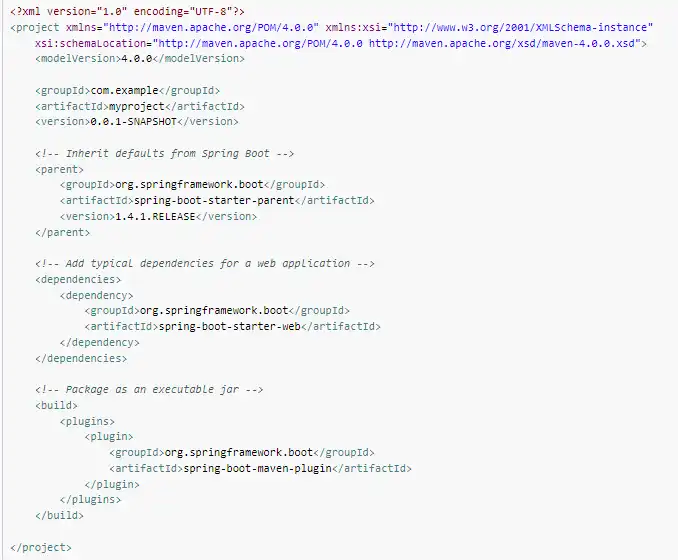 웹 도구 또는 웹 앱 다운로드 Spring-Boot-Reference-Guide