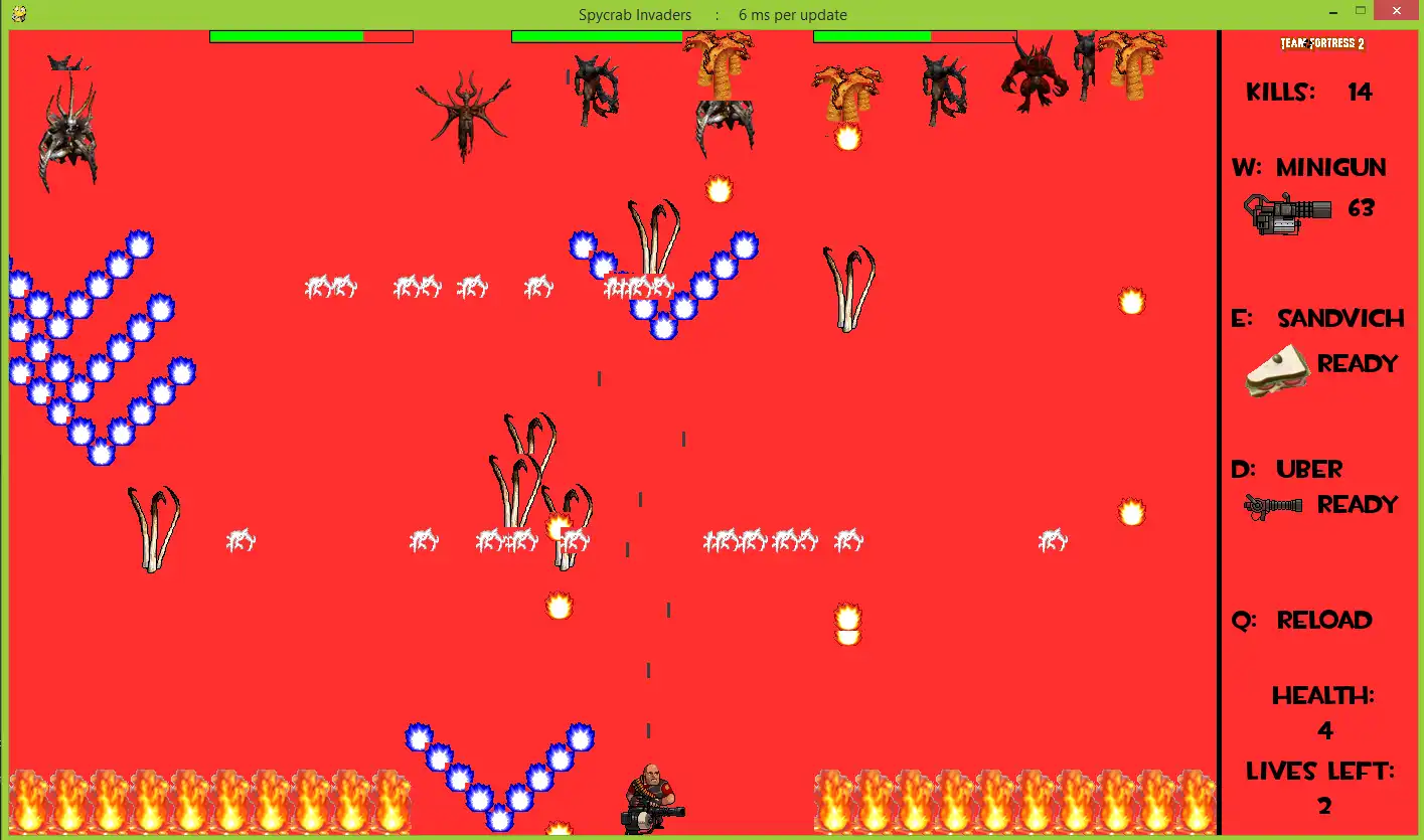 הורד את כלי האינטרנט או אפליקציית האינטרנט Spycrab Invaders v2