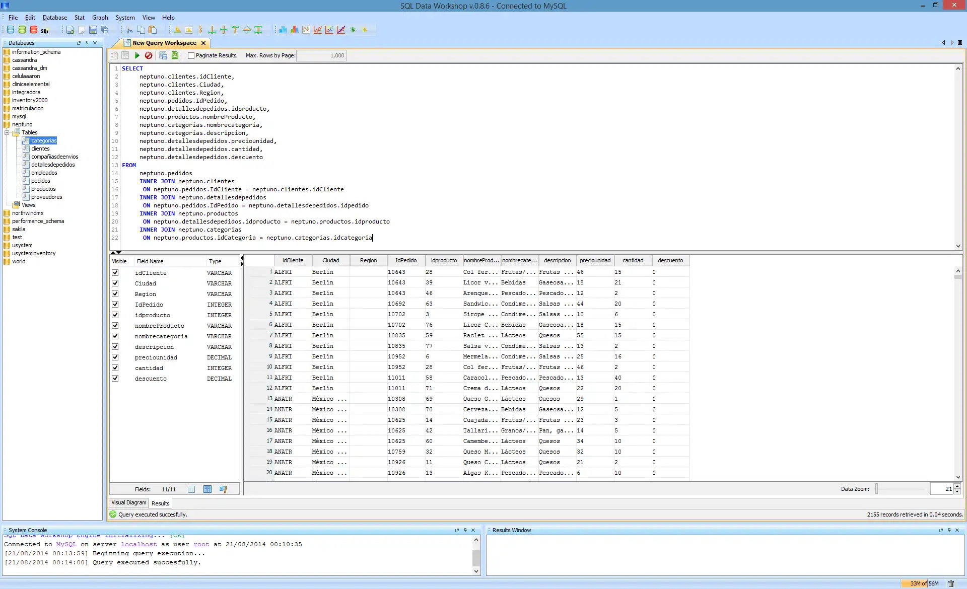 Baixe a ferramenta da web ou o aplicativo da web SQL Data Workshop