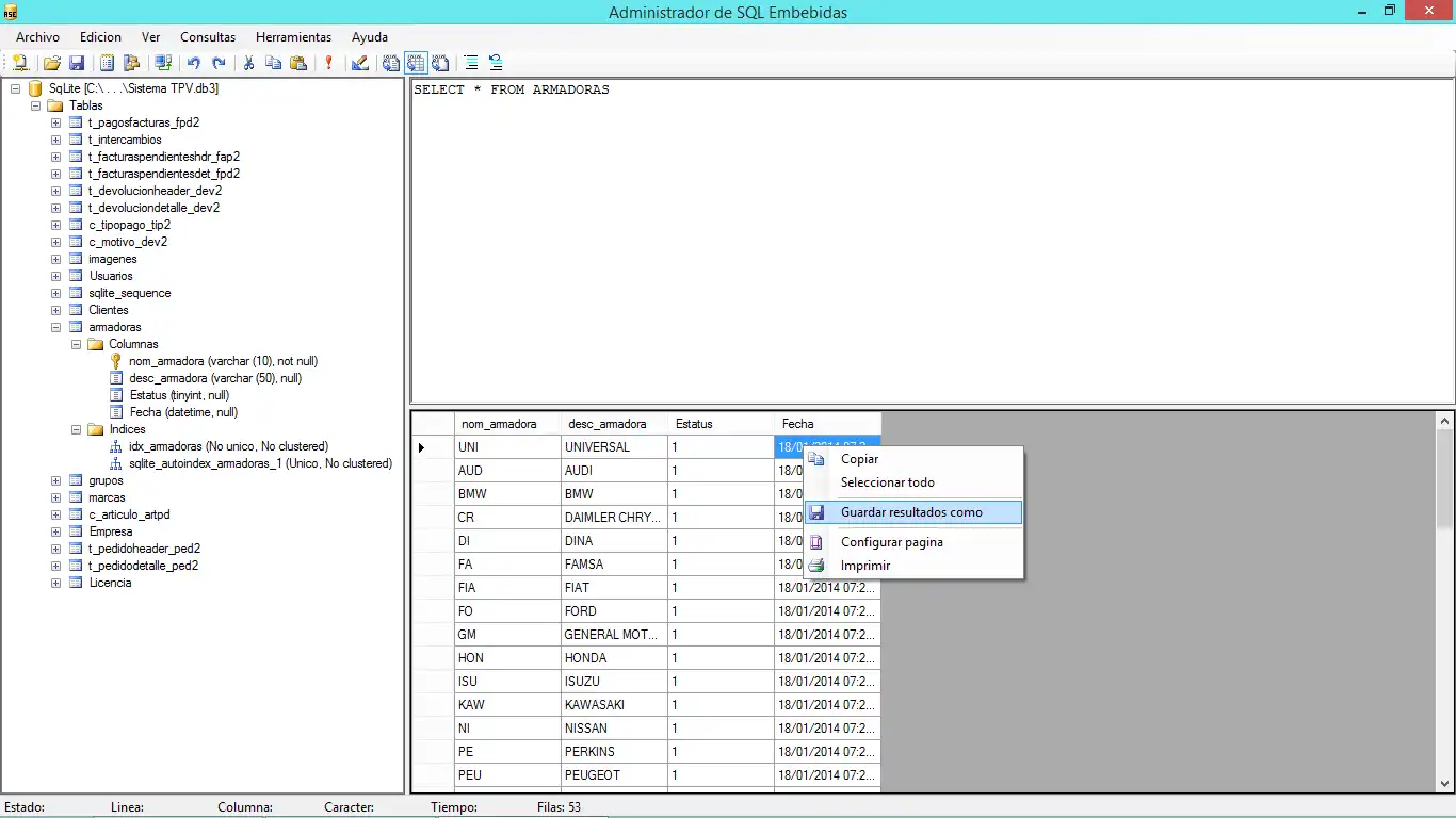 ওয়েব টুল বা ওয়েব অ্যাপ SQL এমবেডেড ম্যানেজার ডাউনলোড করুন