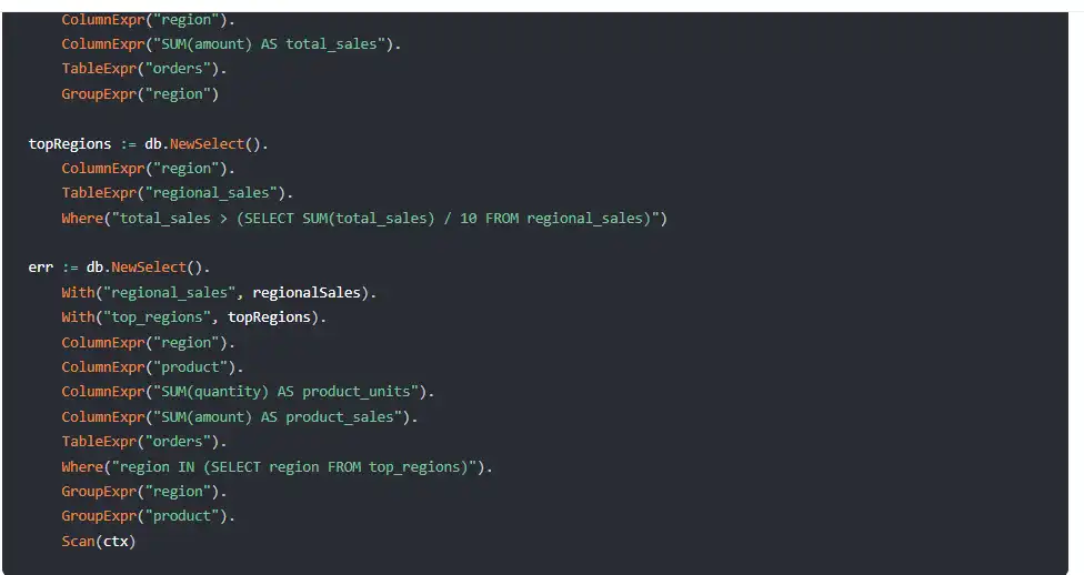 PostgreSQL용 웹 도구 또는 웹 앱 SQL-first Golang ORM 다운로드