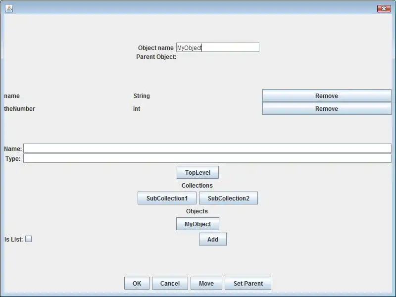 Download web tool or web app Sql Serializable Java Object Generator