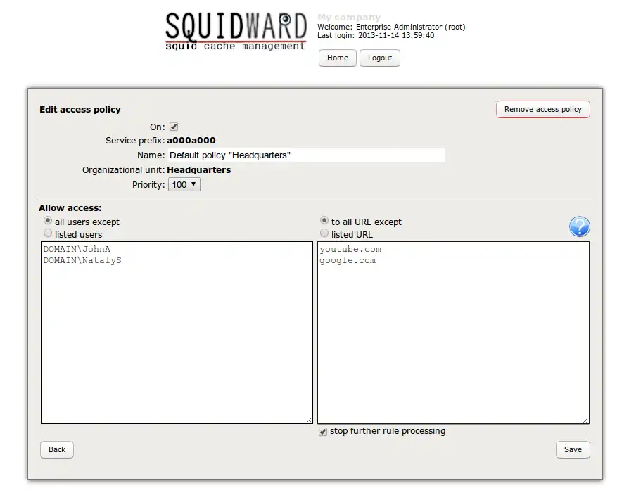Mag-download ng web tool o web app na Squidward