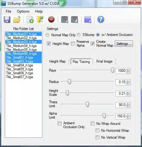 Muat turun alat web atau apl web SSbump Generator untuk dijalankan dalam Windows dalam talian melalui Linux dalam talian