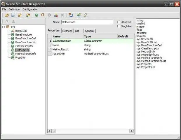 Download web tool or web app SSD System Structure Designer