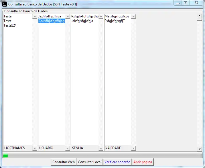 Télécharger l'outil Web ou l'application Web SSH Teste