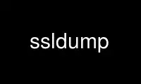 Run ssldump in OnWorks free hosting provider over Ubuntu Online, Fedora Online, Windows online emulator or MAC OS online emulator