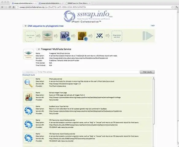 Descargar herramienta web o aplicación web SSWAP