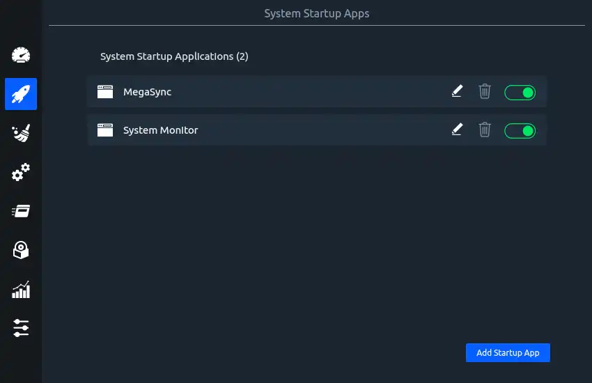 Download web tool or web app Stacer