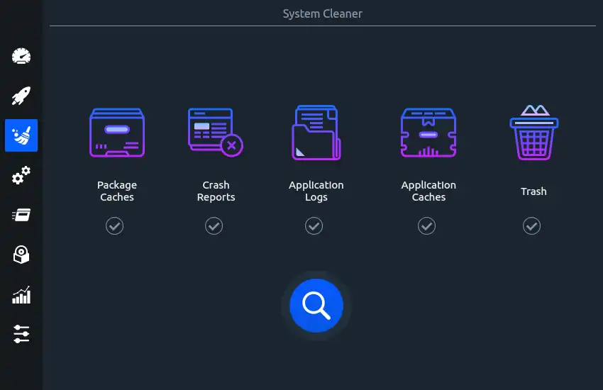 Download webtool of webapp Stacer