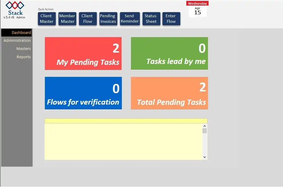 Download web tool or web app Stack OMS(Office Management System)