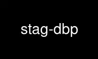 Run stag-dbp in OnWorks free hosting provider over Ubuntu Online, Fedora Online, Windows online emulator or MAC OS online emulator