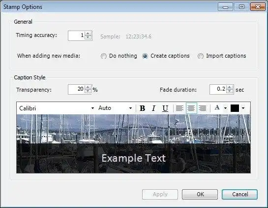 Scarica lo strumento web o l'app web STAMP: componente aggiuntivo per i sottotitoli per PowerPoint