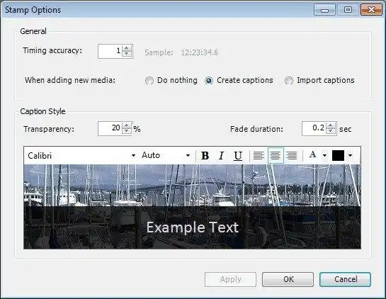 Web aracını veya web uygulamasını indirin STAMP: PowerPoint için Altyazı Eklentisi