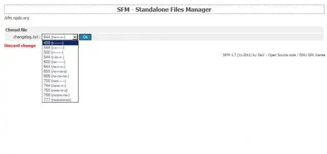 Descargue la herramienta web o la aplicación web Administrador de archivos independiente - SFM