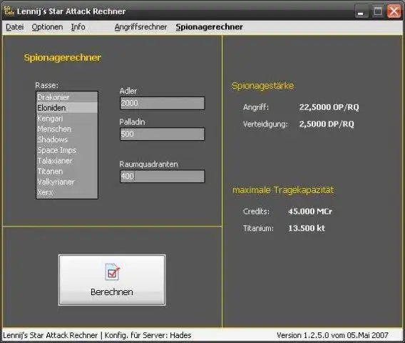 Download web tool or web app Star-Attack Calculator to run in Windows online over Linux online
